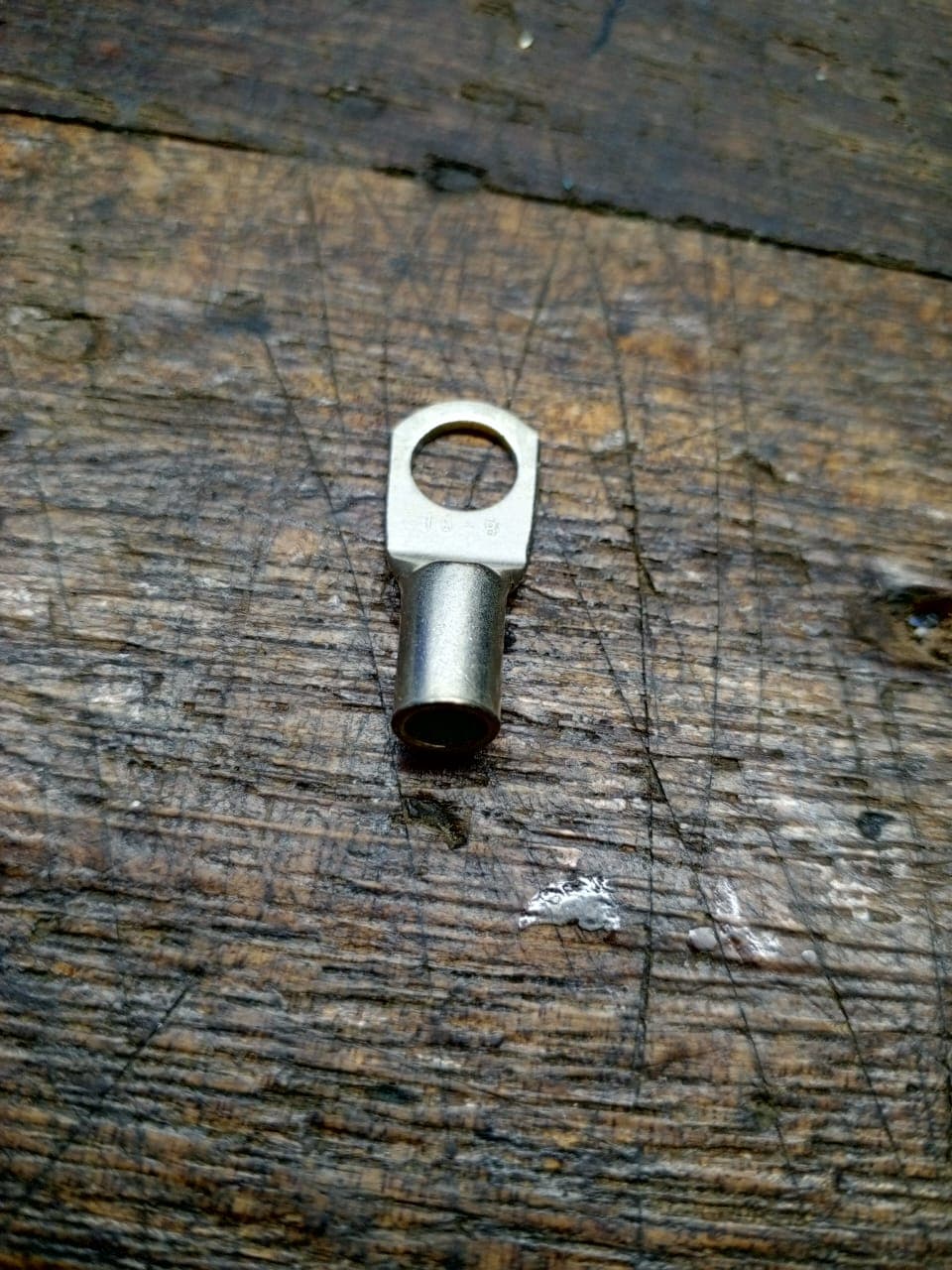 Terminal de Ojo (Cable Lug) de Cobre Estañado 16-8