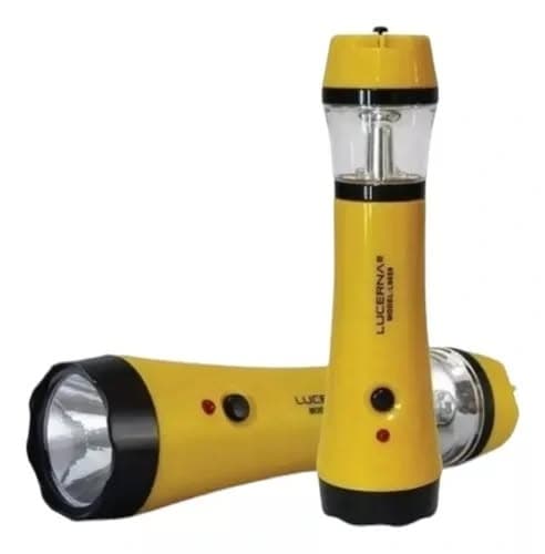 Linterna recargable 2 en 1 Lucerna