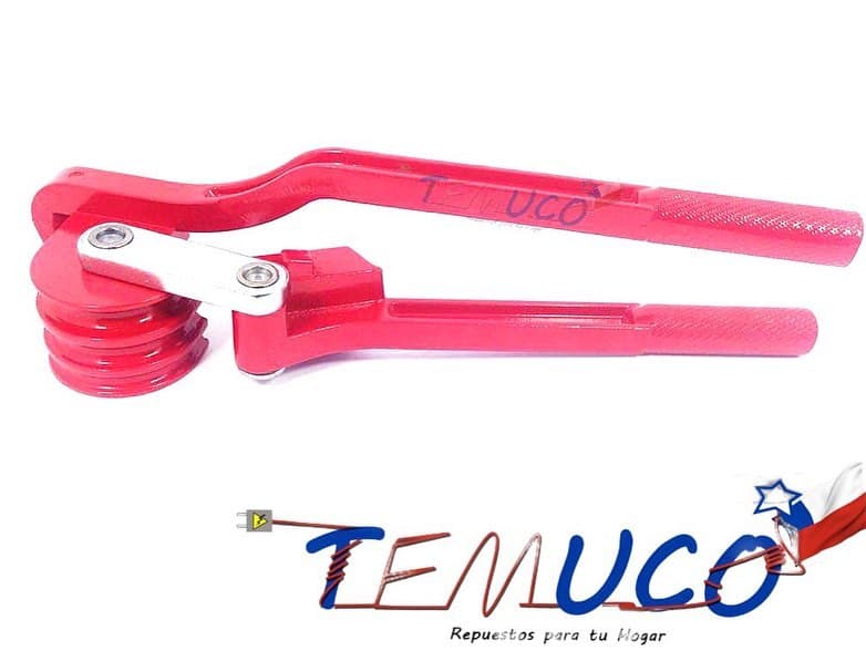 Dobladora de tubos manual 3 en 1
