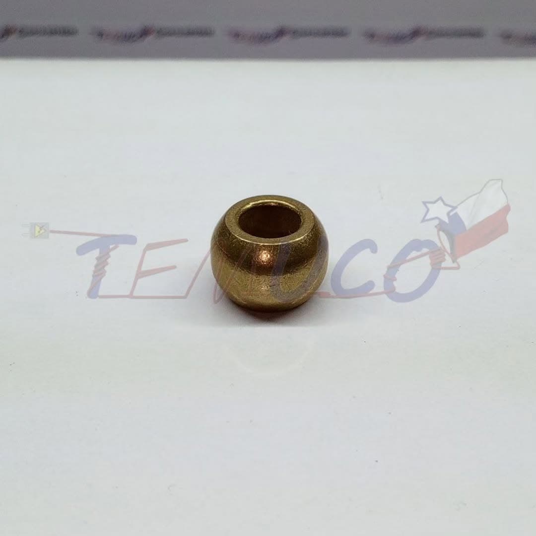 Buje esférico de bronce autolubricado sin cuello